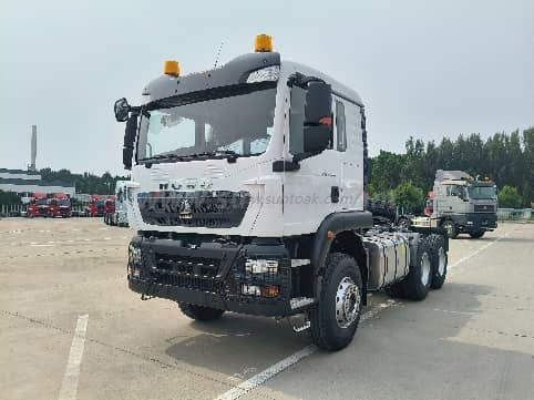 Prix ​​unitaire de camion tracteur Sinotruk HOWO TX à 10 roues à vendre
