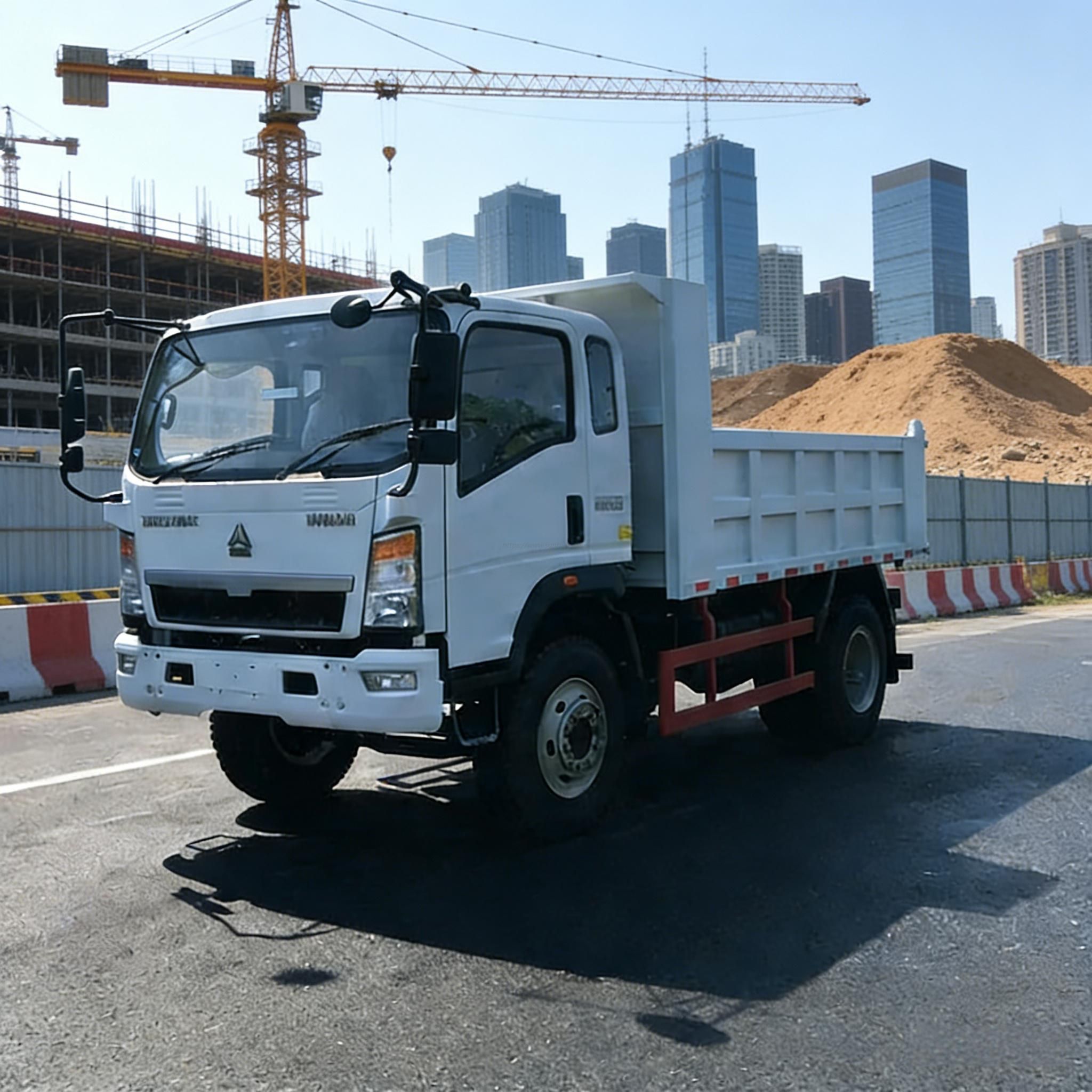 中国重汽豪曼 H3 系列单桥 10吨级轻型自卸车3