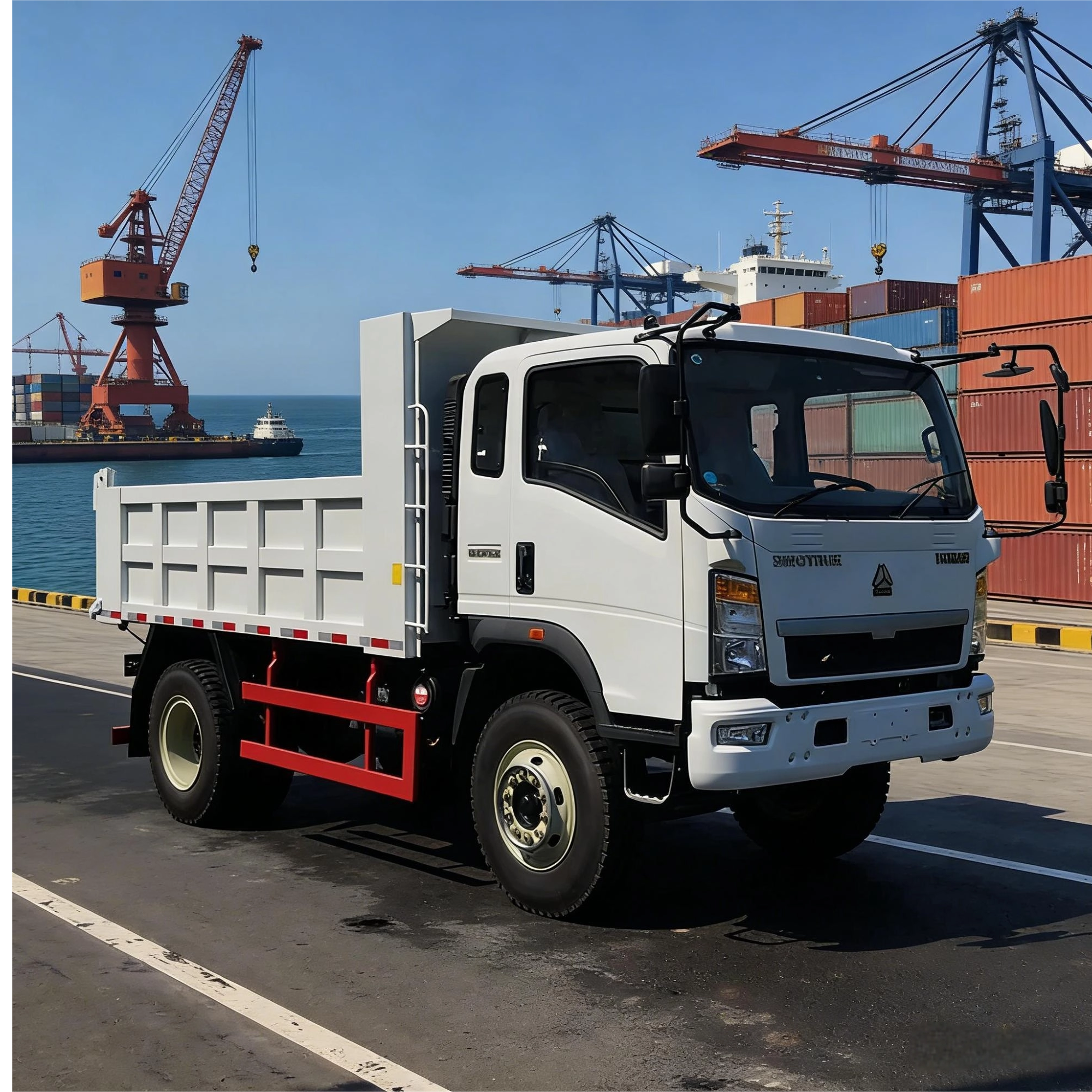 Sinotruk 4 par 2 camion-benne 10T de haute qualité pour camion-benne minier